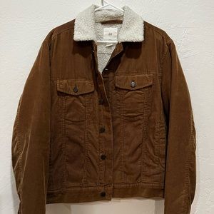 Sherpa lined vintage jacket